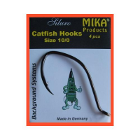 Catfish Hooks 10/0 -4pcs