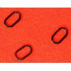 Black Oval rings Large 6,2mm