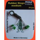 Rubber Stops Small 20pcs
